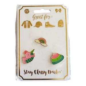 AC01 * Simply Southern Collection Enamel Pins NIP Set of 3